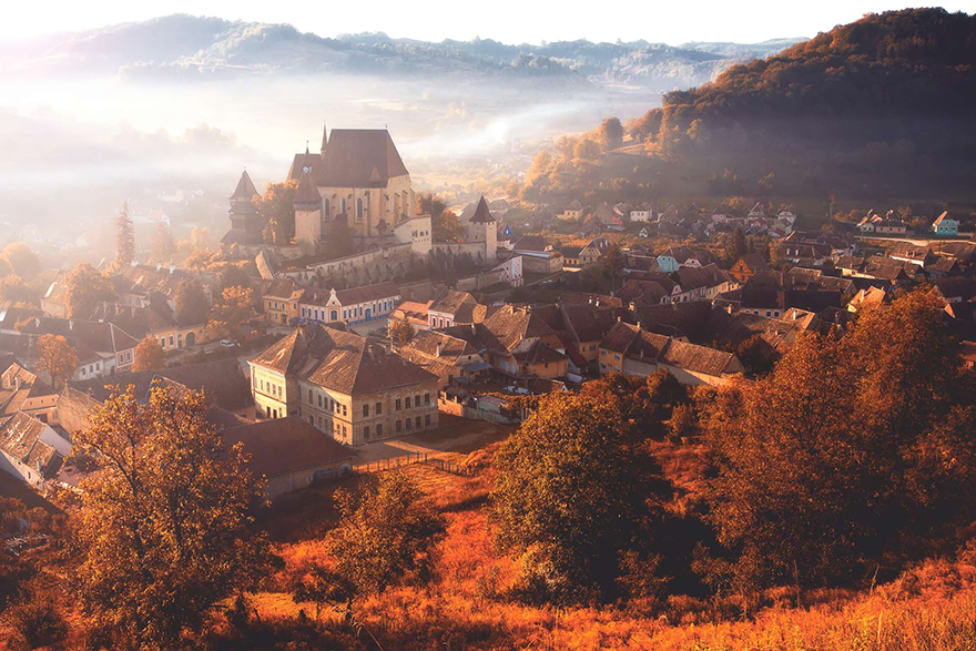 5. Autumn in the Village Biertan