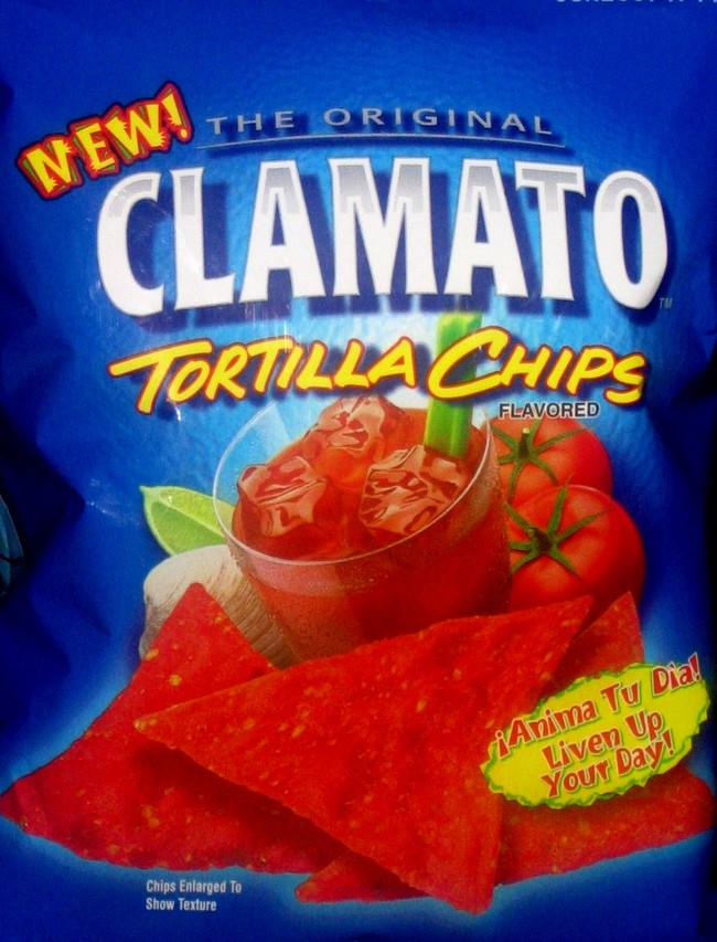 10. Clamato Tortilla Chips