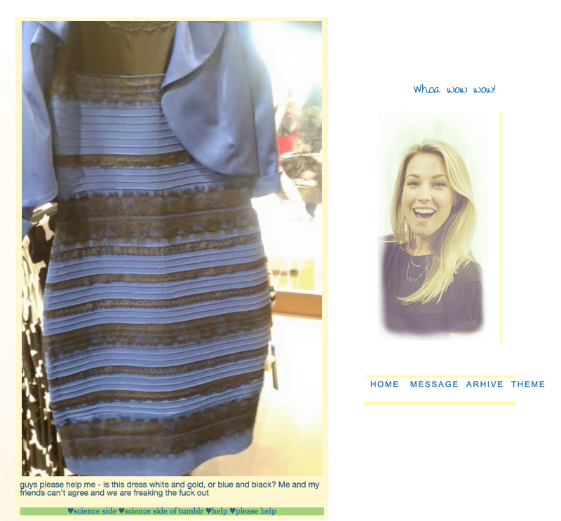 ... split the people into Team Black, Team Blue and Team White and Gold