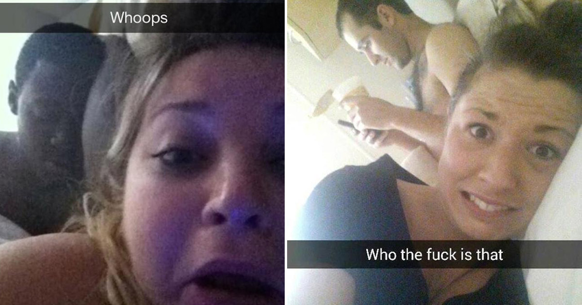 Unbelievable “who Is This Stranger In My Bed” Snapchat