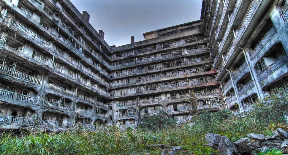 5. Hashima Island in Japan