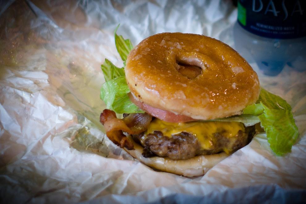 7. Doughnut Burger