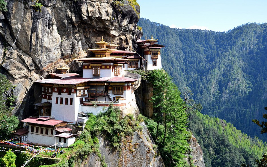8. Tiger’s Nest Monastery in Paro Valley, Bhutan