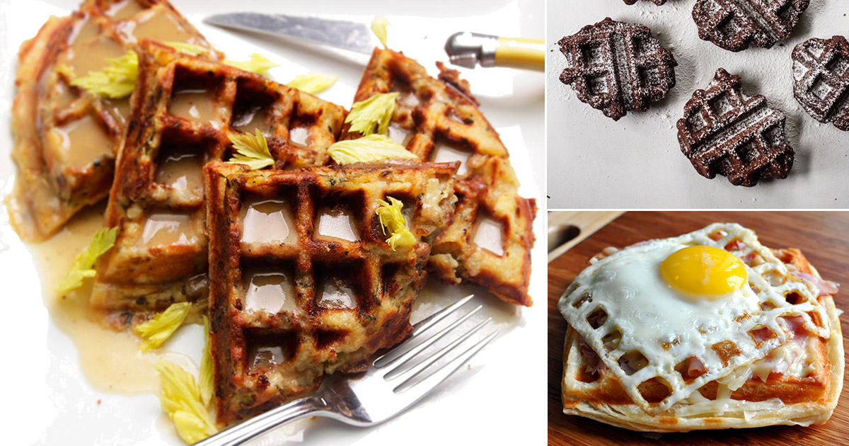 Waffle Iron Hacks That Will Help You Do More Than Just Simple Waffles