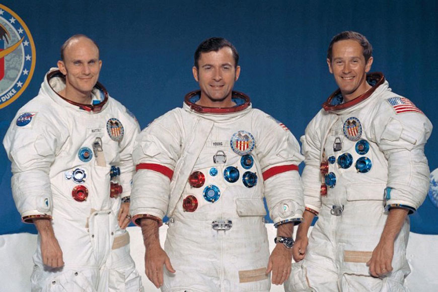 14. Apollo 16 crew