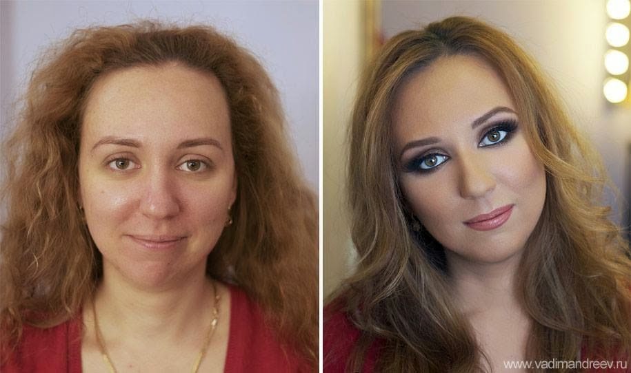 23 Stunning Photos Of Brides Before And After Applying 