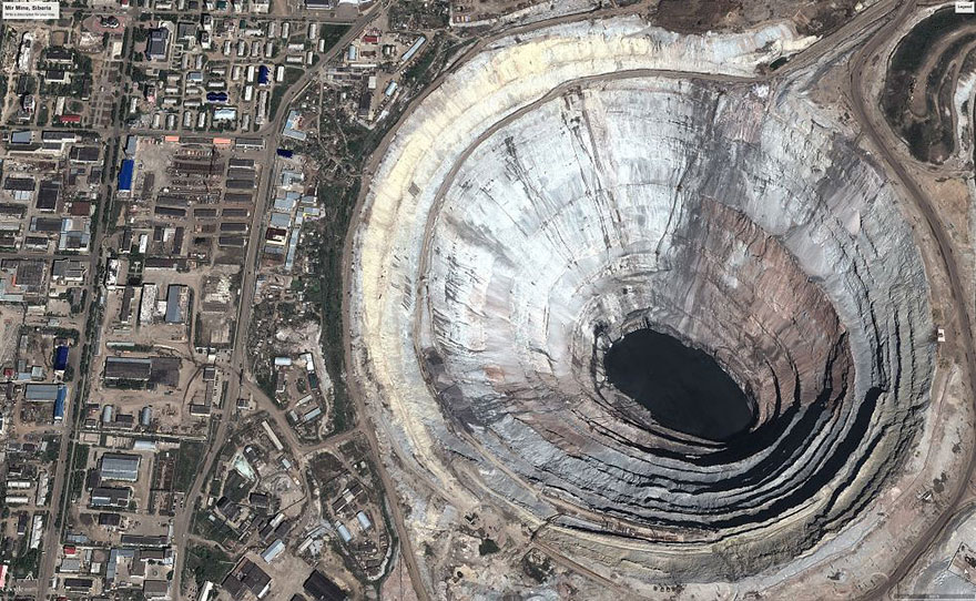 2. Mir mine, Russia.