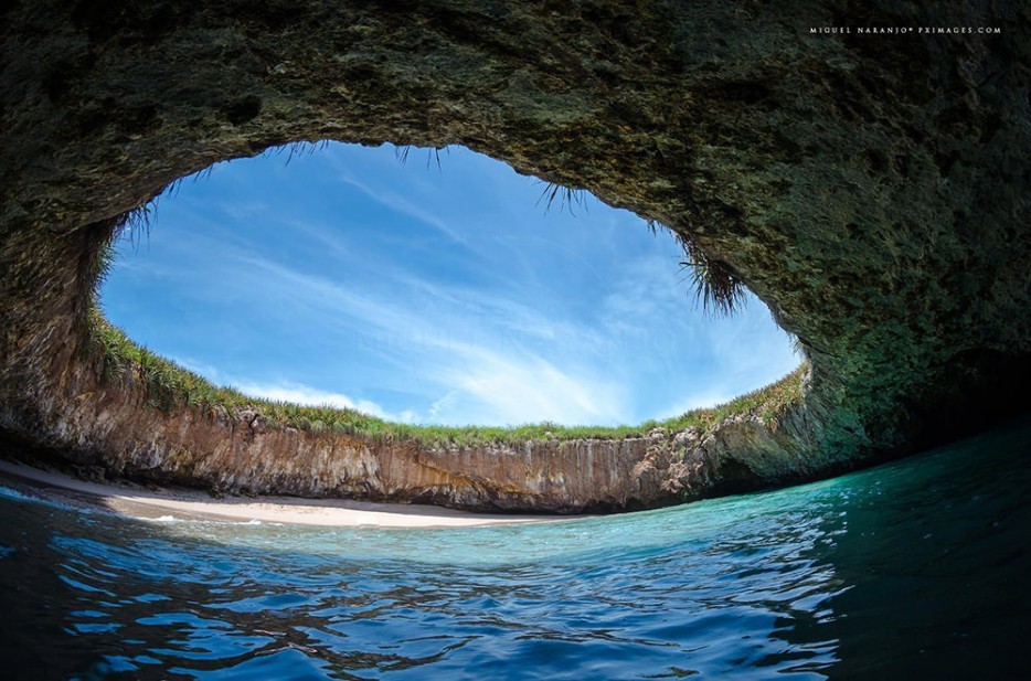 6. Hidden Beach in Mexico