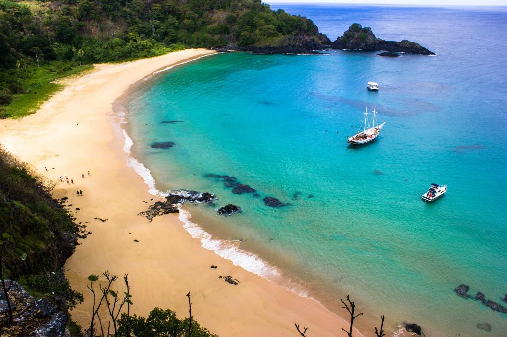 1. Baia do Sancho in Fernando de Noronha, Brazil