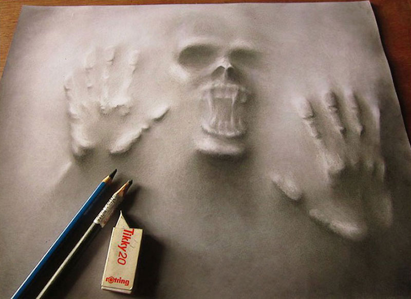 This 3D Pencil Illustrations Will Blow Your Mind. An Amazing Talent!