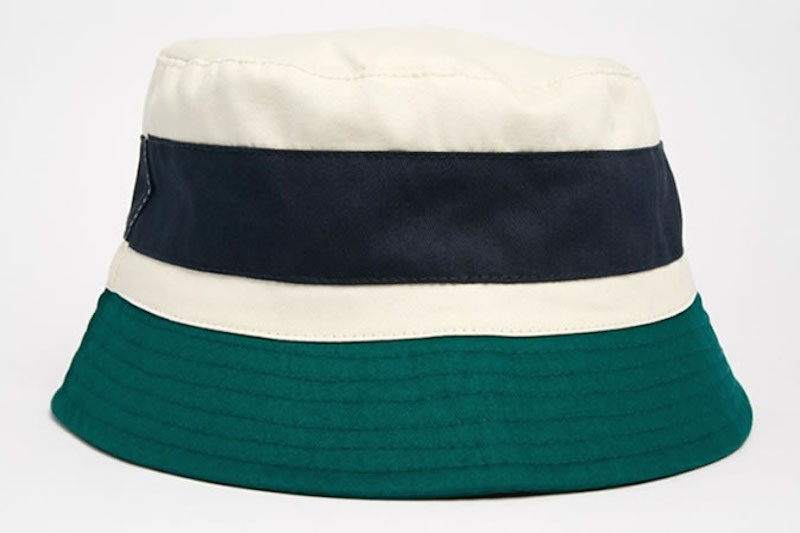 4. ASOS Bucket Hat In Colour Block