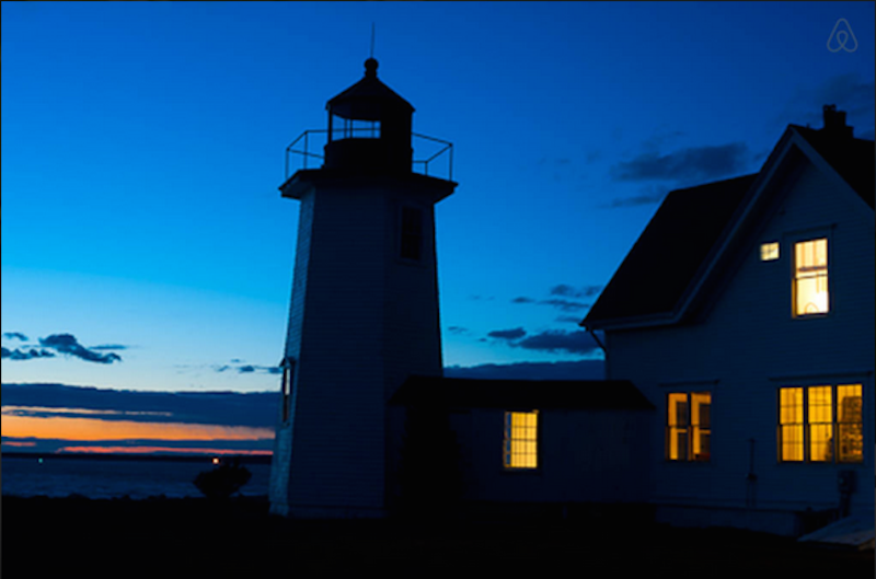 1. Wings Neck Lighthouse, Pocasset, Massachusetts.
