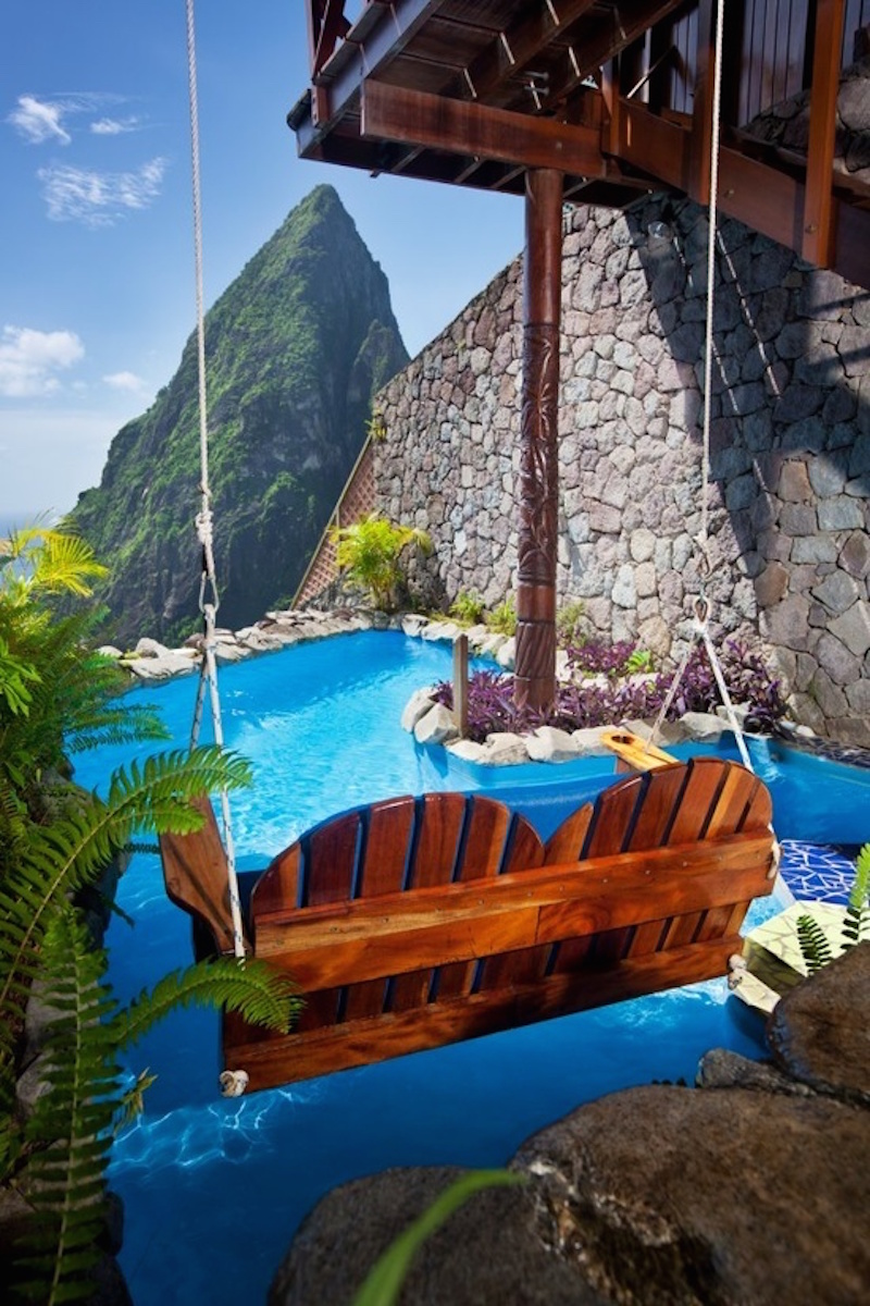 Ladera resort, St.Lucia