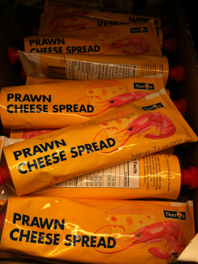 7. Prawn Cheese Spread
