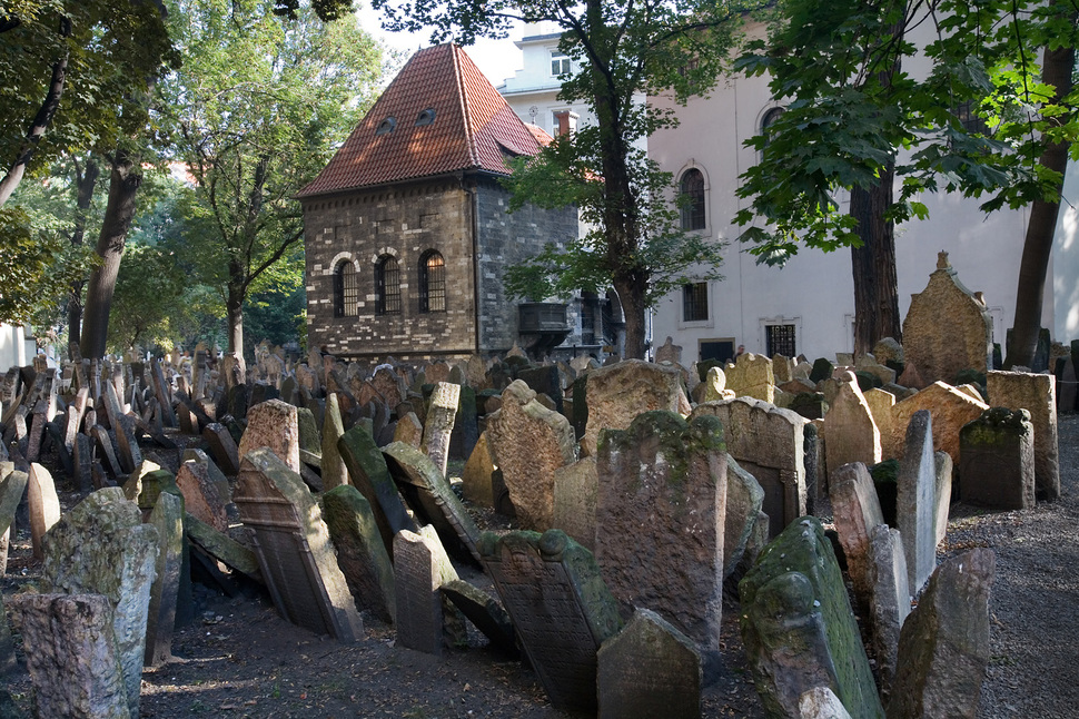 1. Old Jewish Cemetery in Prague