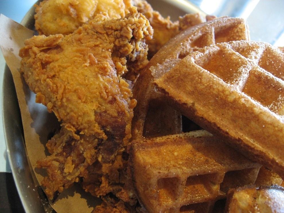 10. Chicken and Waffles