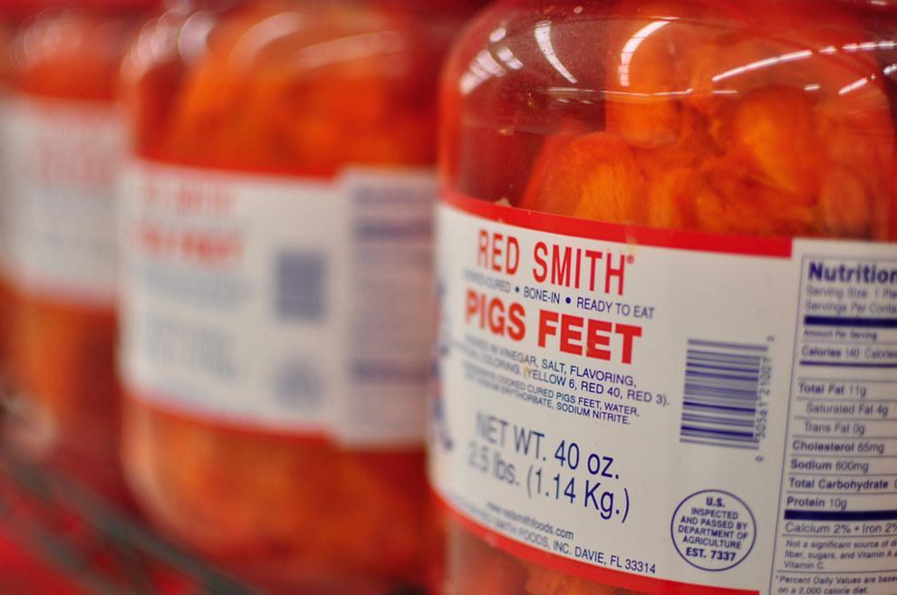11. Pickled Pigs Feet
