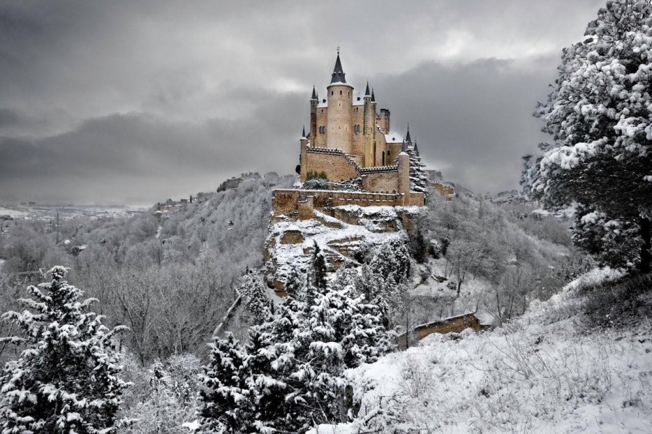 12.  The Alcazar of Segovia in Spain