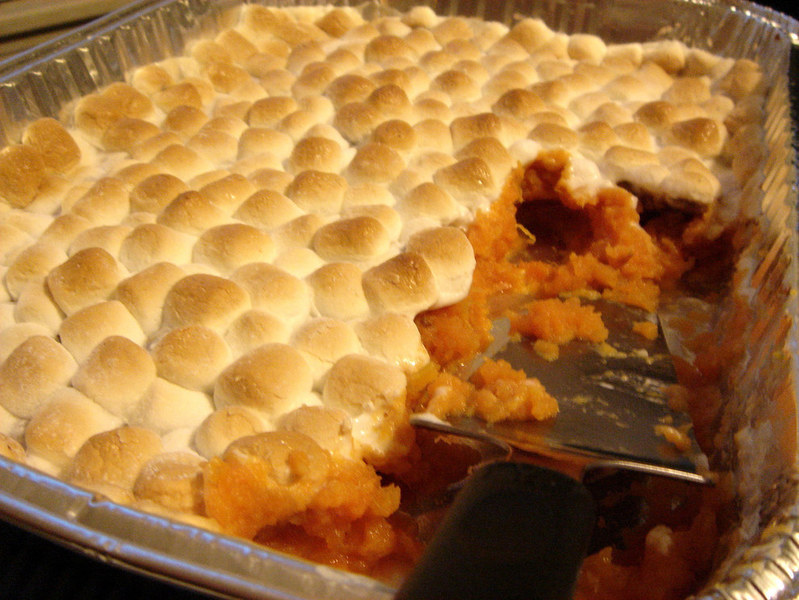 21. Sweet Potato and Marshmallows