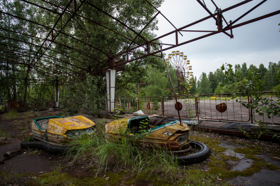 3. Abandoned city of Pripyat, Ukraine