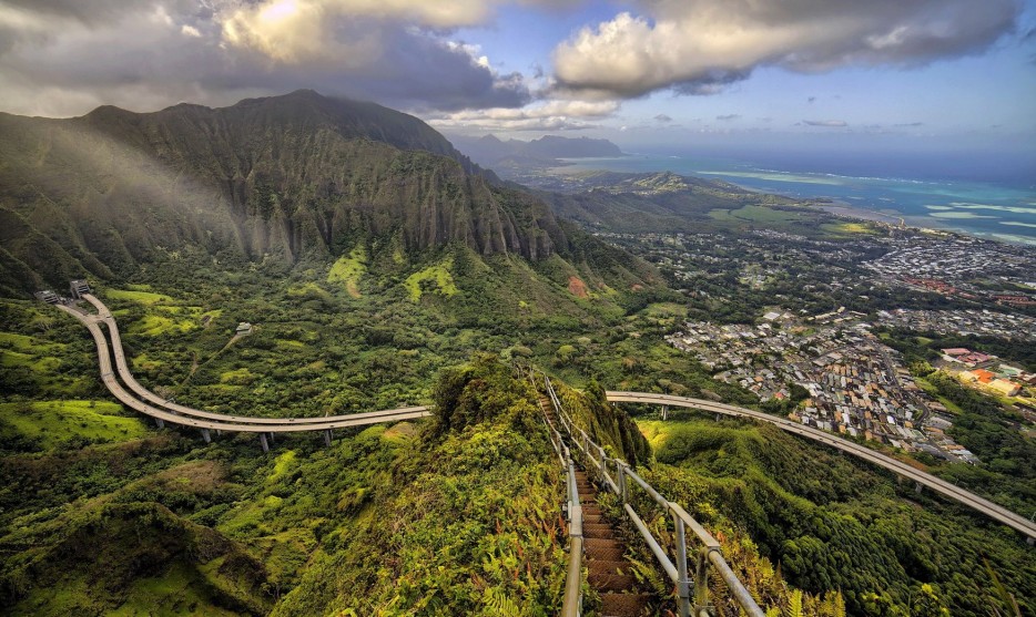 3. Haiku Stairs in Hawaii