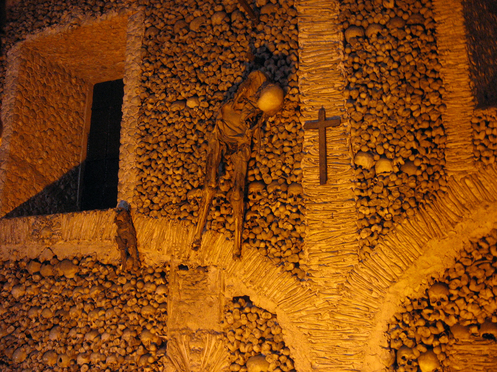 6. Chapel of Bones in Portugal