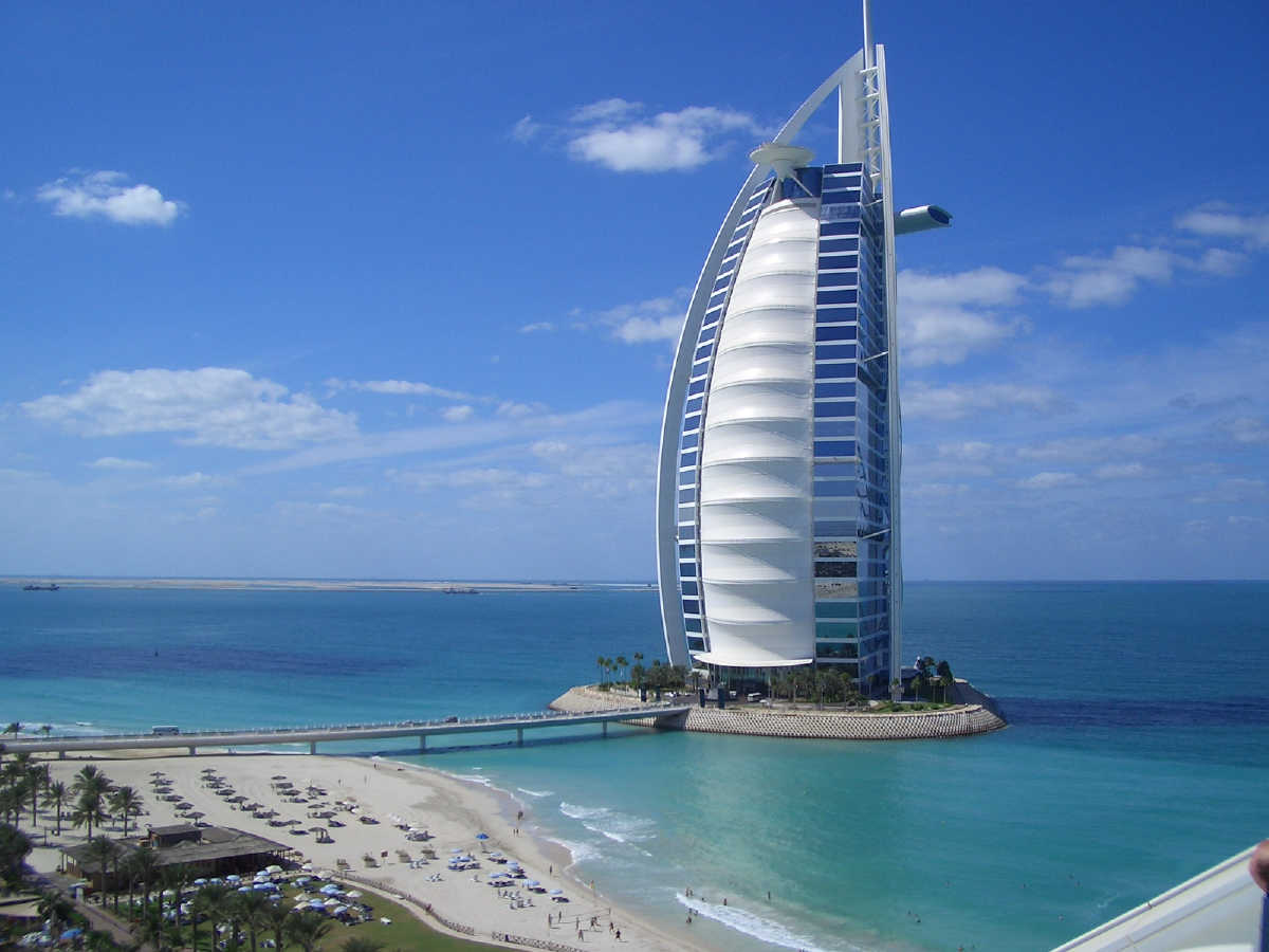 12. Burj Al Arab, Dubai