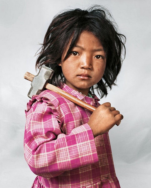 3. Indira, 7, Kathmandu