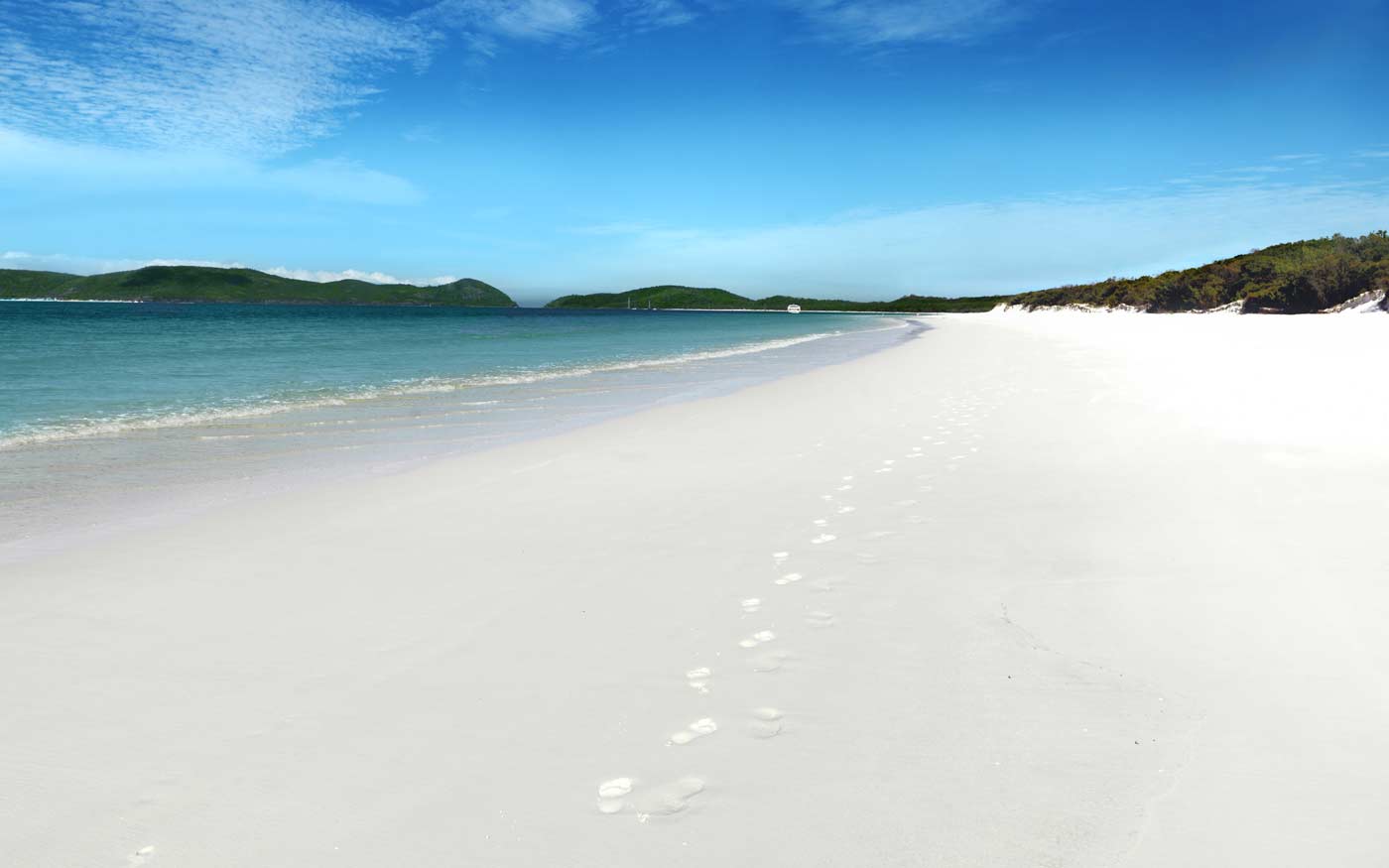 10. Whitehaven Beach, Whitsunday Island