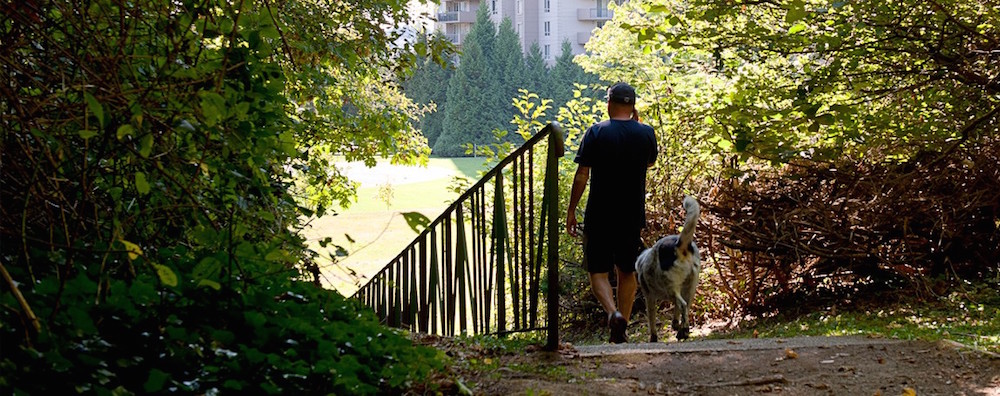 13. Take a 15-minute walk when stressed