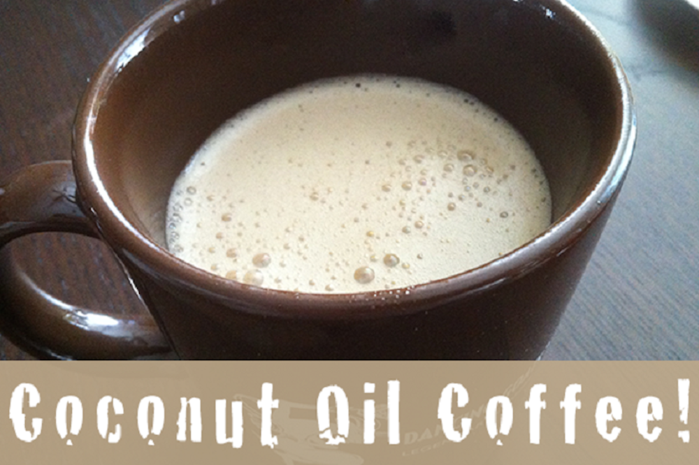 14. Add a tablespoon of coconut oil to your coffee to stabilize blood sugar levels