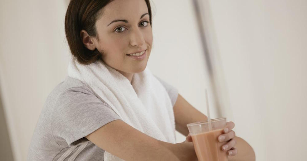 2. Sore muscles? - Drink milk! The protein will help you recover faster
