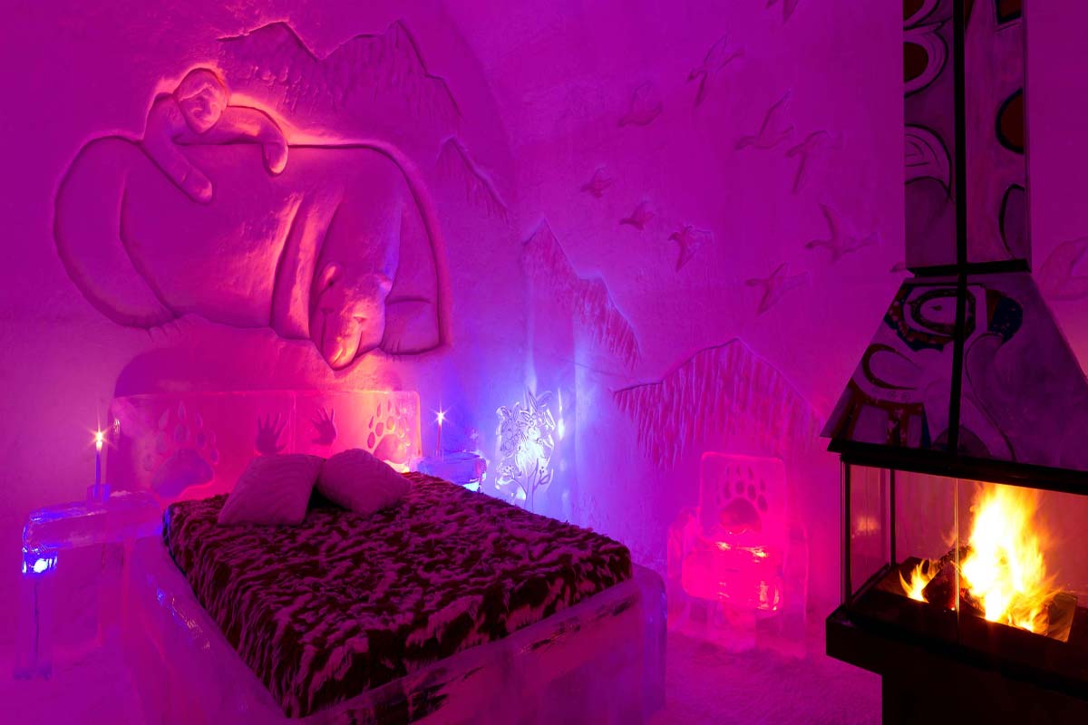 9. Balea Ice Hotel, Romania