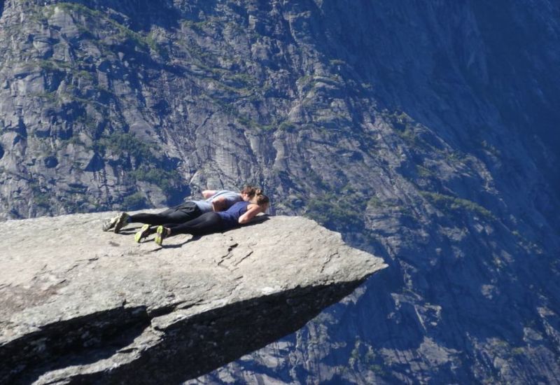 Trolltunga Cliff  Norway