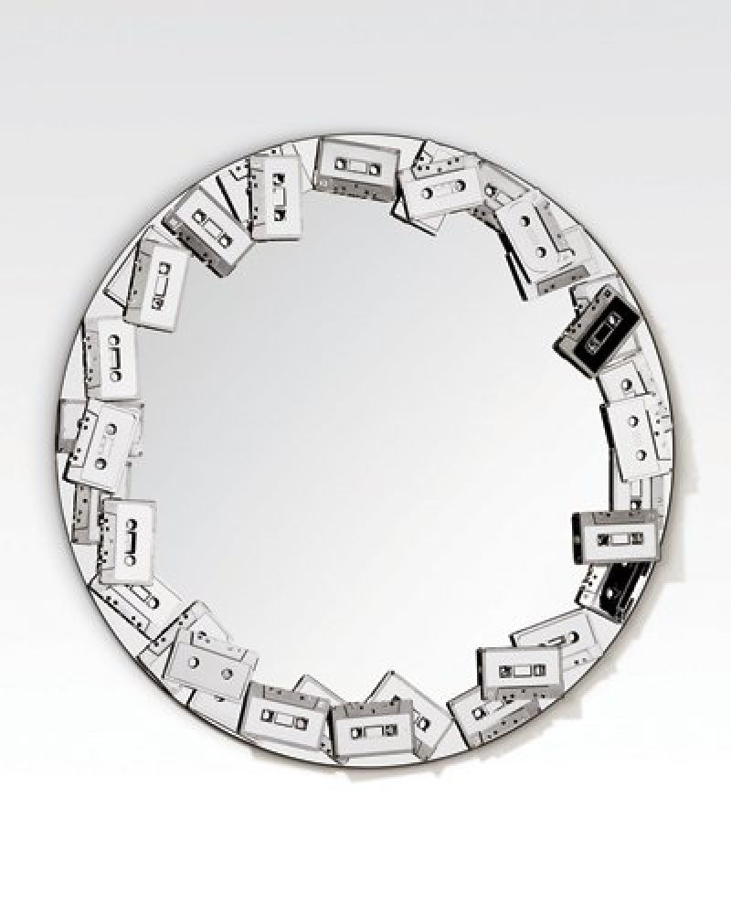 cassette tapes mirror