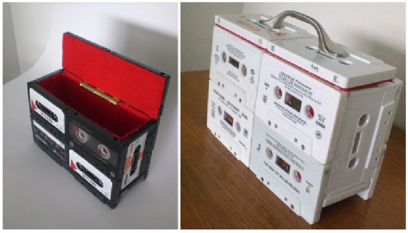 cassette tape jewelry box