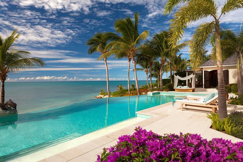 The Verandah Pool at Jumby Bay